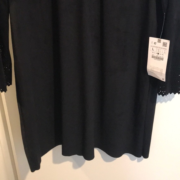 Zara black suede dress - Picture 2 of 3